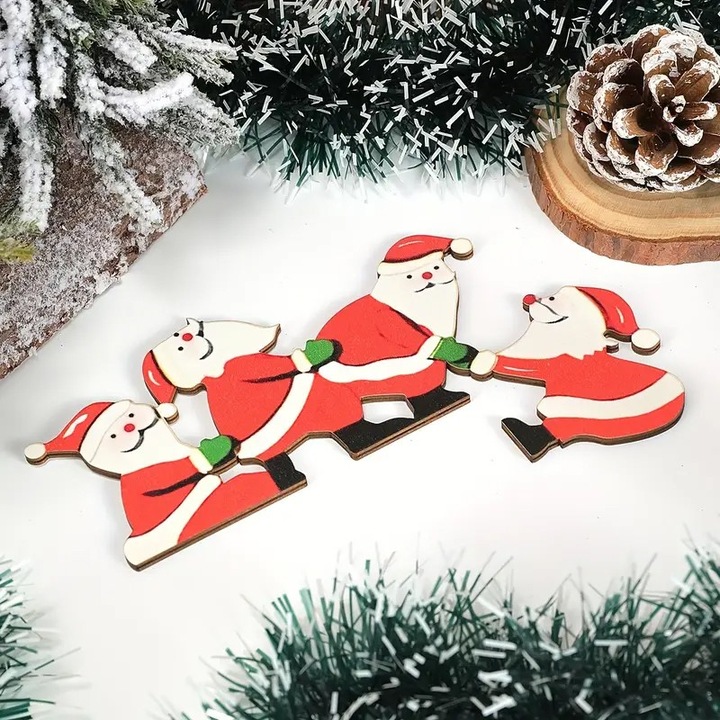 Produktbild Cbx Weihnachtsdeko purzelnde Weihnachtsmänner für Türrahmen
