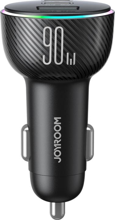 Produktbild Joyroom Autoladegerät 70W mit 3 Anschlüssen: USB, 2 x USB C schwarz (JR-CL26)