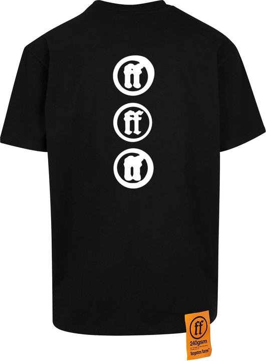 Produktbild Forgotten Faces Fading Logo Statue Oversize Tee black M (M)