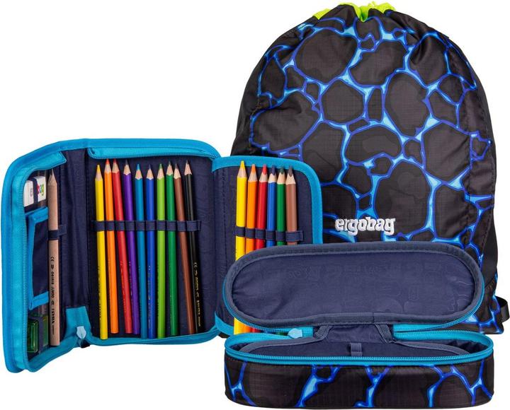 Actual product image Ergobag Schultaschen Set CUBO Bärassic Garden (19 l)