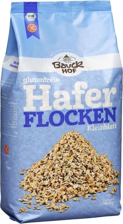 Produktbild Bauckhof Haferflocken Kleinblatt glutenfrei (1000 g)