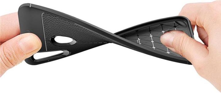 Actual product image Screenguard Huawei P Smart 2019 Sleeve Leather Design TPU Cover (Huawei P Smart+ (2019))