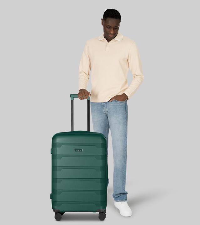 Produktbild D&N South Dakota 4 Rollen Trolley M 66 cm mit Dehnfalte (62 l)