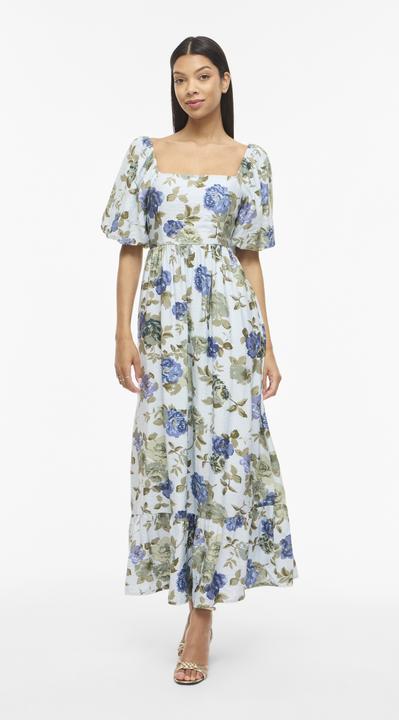 Image du produit Vila VIFLOLA Kurzärmeliges Maxikleid (36)
