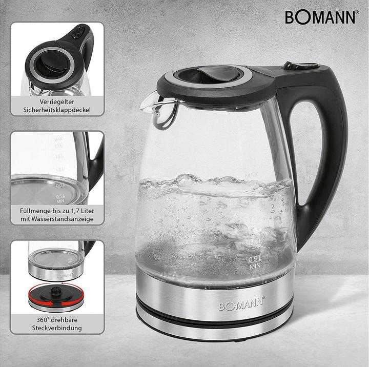 Actual product image Bomann WKS 6032 G (1.70 l)