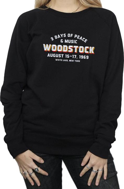 Actual product image Woodstock Womens/Ladies Varsity 1969 Sweatshirt (S)
