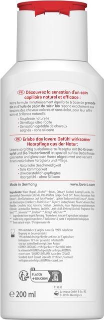 Actual product image Lavera Spülung Farbglanz & Pflege Fl 200 ml (200 ml)