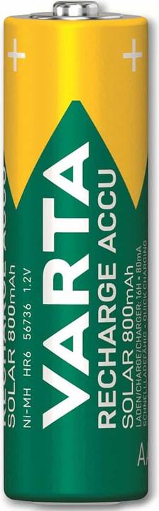 Productafbeelding Varta Recharge Accu Solar (2 Pcs., AA, 800 mAh)