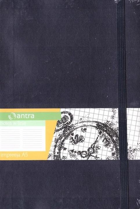 Produktbild Antrax A5 Line Impression Notizbuch, Marineblau (A5, Liniert)