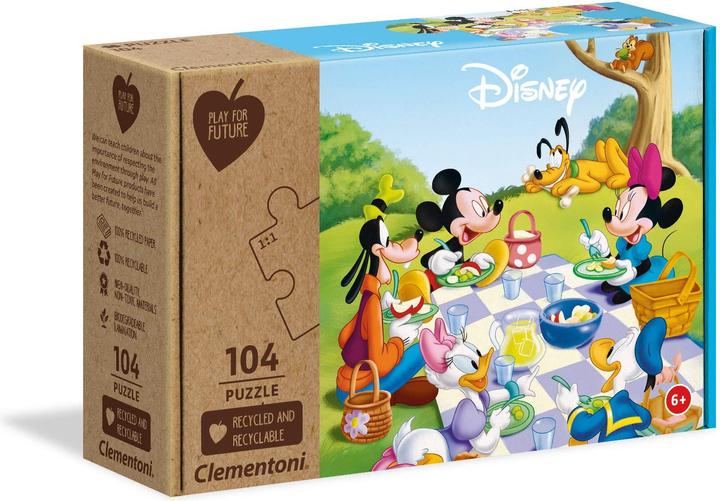 Actual product image Clementoni Play for Future - Mickey Mouse (104 pieces)