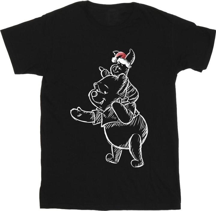 Produktbild Disney Winnie The Pooh Piglet Christmas TShirt (M)