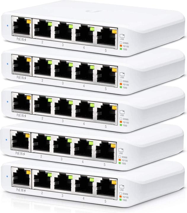 Productafbeelding Ubiquiti Usw Flex Mini 5-Pack (5 Havens)
