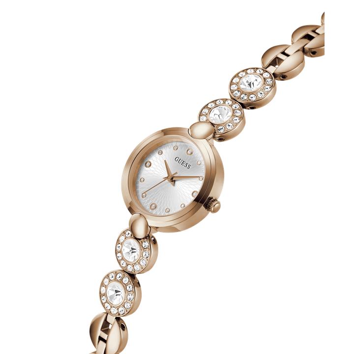 Produktbild Guess P RS GLD CS / SUN SLV DL / P RS GLD BRCT W/ CRYS W/ ADJT G LINKS Armbanduhr (26 mm)