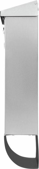 Actual product image Burg Wächter Letter box set stainless steel WxHxD 300/500/110 mm Oslo 37670 NI with flap Newspaper box Öff