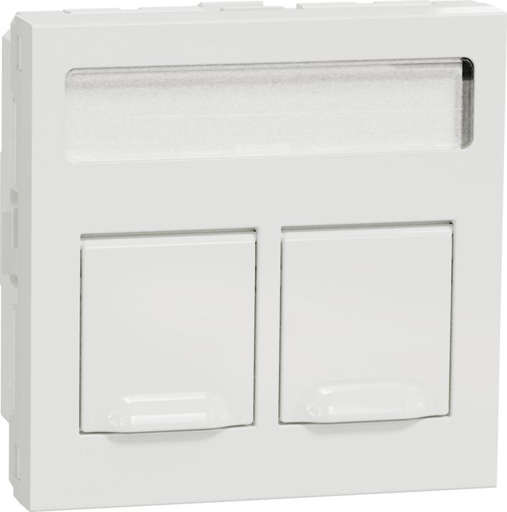 Produktbild Schneider Electric Dataudtag 2xRJ45 S-one, hvid