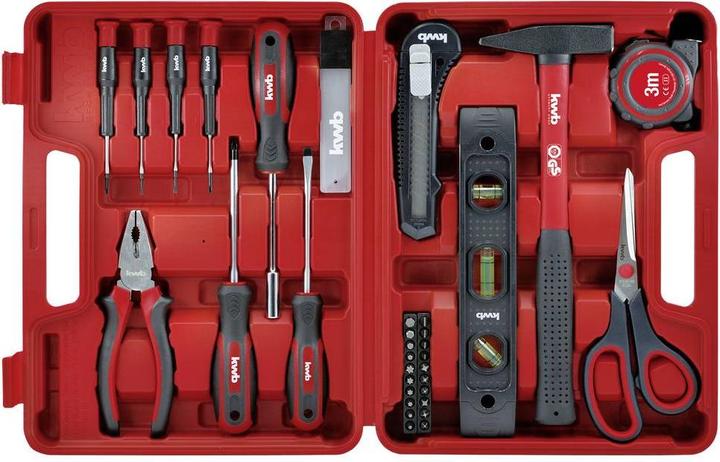 Produktbild kwb Werkzeugkoffer (35 Teile)