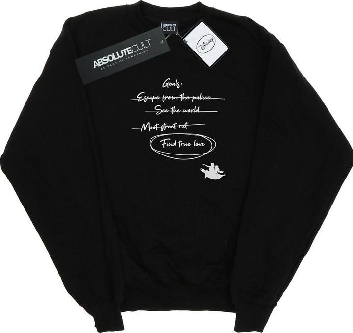 Produktbild Disney Aladdin Jasmine Goals Sweatshirt Mädchen (116)