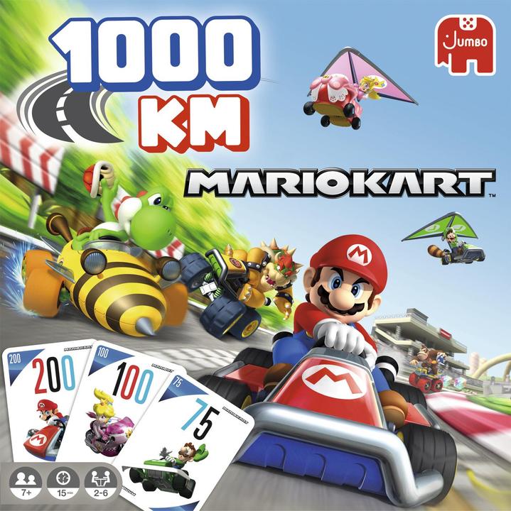 Actual product image Jumbo 1000 KM Mario Kart (German)