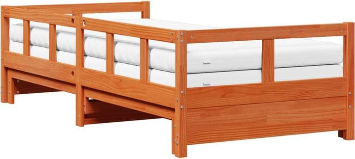 Produktbild vidaXL ausziehbares Tagesbett (80 x 200 cm)