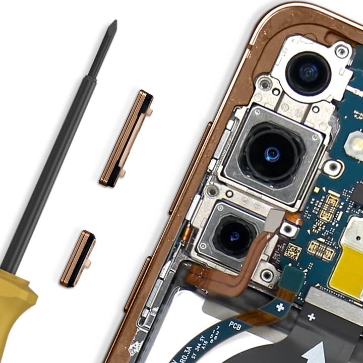 Actual product image Clappio Power / volume buttons Spare part (Galaxy S24 Plus)