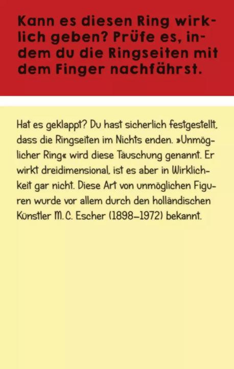 Produktbild Optische Täuschungen