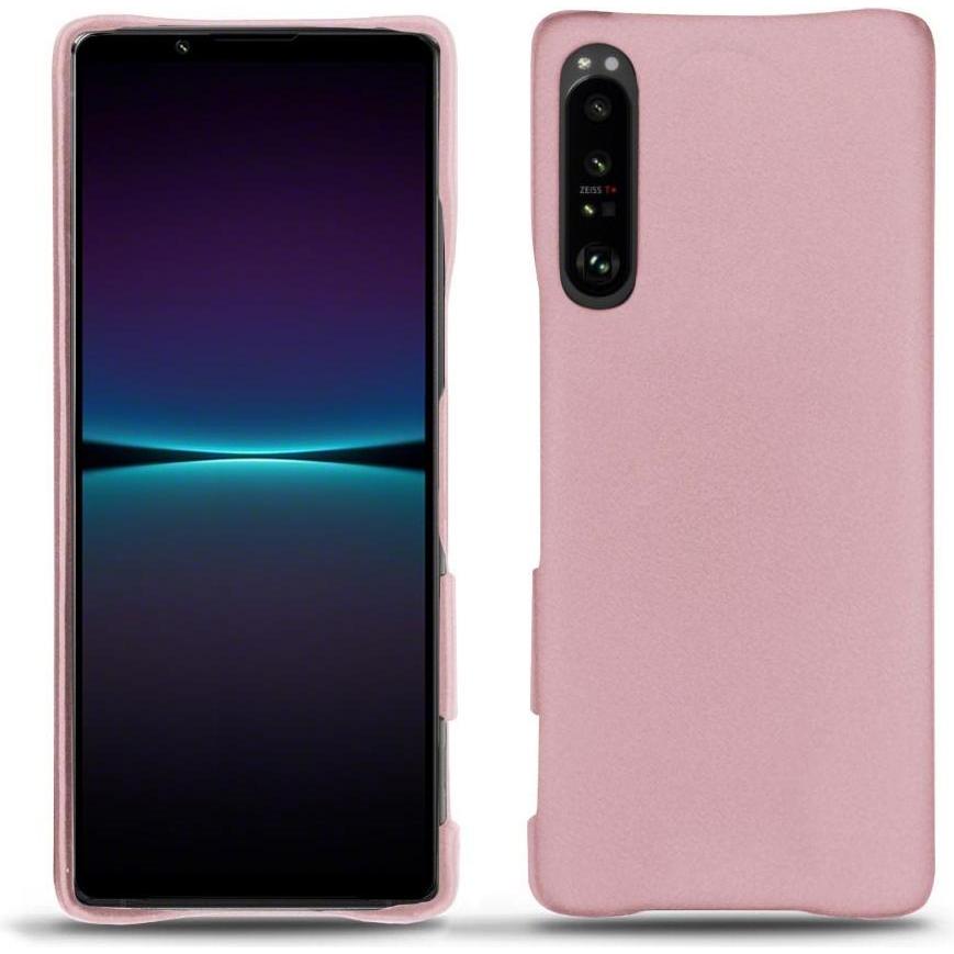 Noreve Lederschutzhülle (Sony Xperia 1 IV), Smartphone Hülle, Rosa