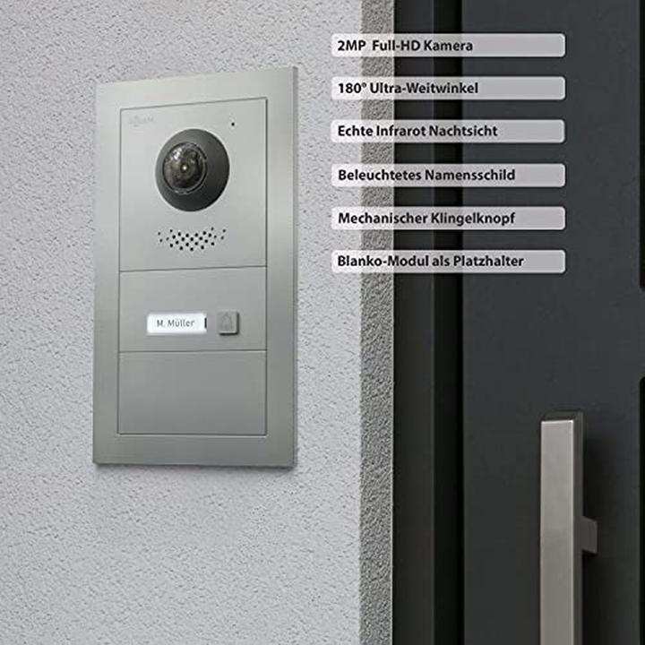 Actual product image Goliath Toys Video Door Intercom with Touchscreen, App Control, and Modular Station (Wireless)