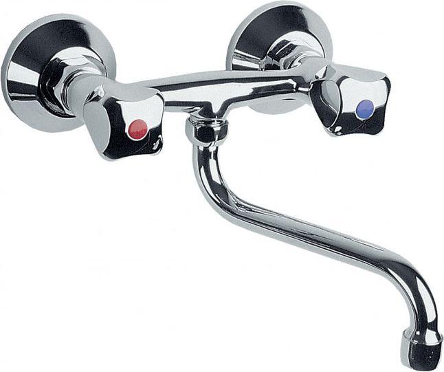 Actual product image KFA Bateria kuchenna Standard ścienna chrome (300-410-00)