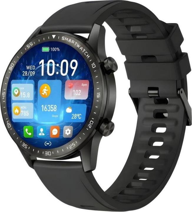 Actual product image Gravity Smartwatch Czarny 2 Paski GT10-4