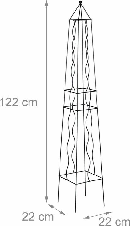 Actual product image Relaxdays Balcony table (59 cm)