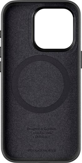 Actual product image Woodcessories Bio Leather Case (Apple iPhone 15 Pro Max)