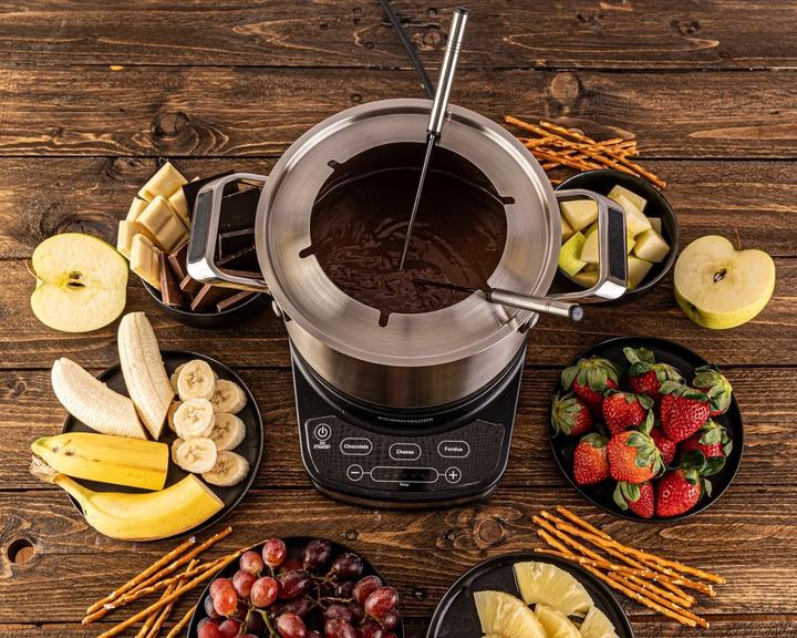 Produktbild Rommelsbacher All-in-One 20.F 1200 (Schokoladenfondue, Käsefondue, Fondue Chinoise, Fondue Bourguignonne)