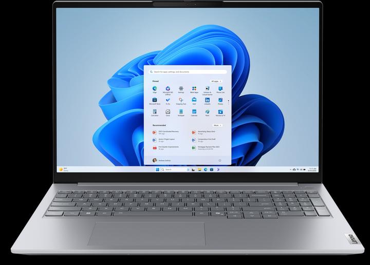 Produktbild Lenovo ThinkBook 16 Gen 8 (16", Intel Core Ultra 7 255H, 32 GB, 1000 GB, DE)