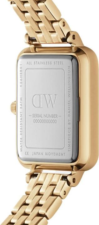 Image du produit Daniel Wellington Quadro Roman Numerals Or