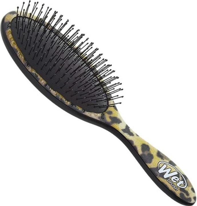 Actual product image Wet Brush Original Detangler Safari Dark Grey Leopard - Hairbrush -