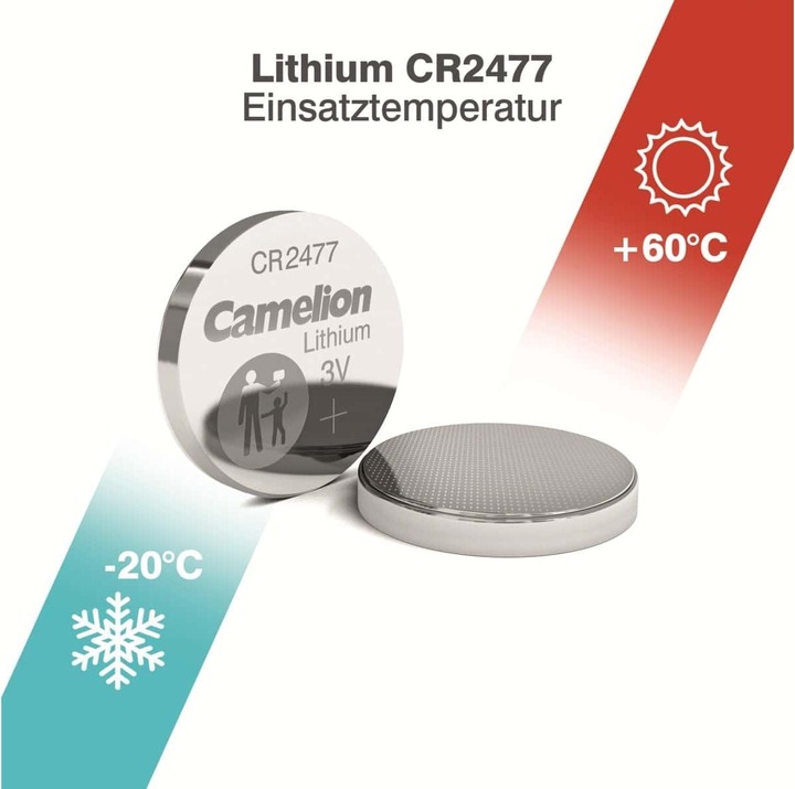 Produktbild Camelion Lithium (1 Stk., CR2477, 1000 mAh)