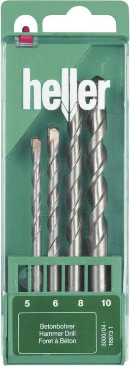 Produktbild Heller Beton-Spiralbohrer-Set 4teilig (10 mm, 5 mm, 6 mm, 8 mm)