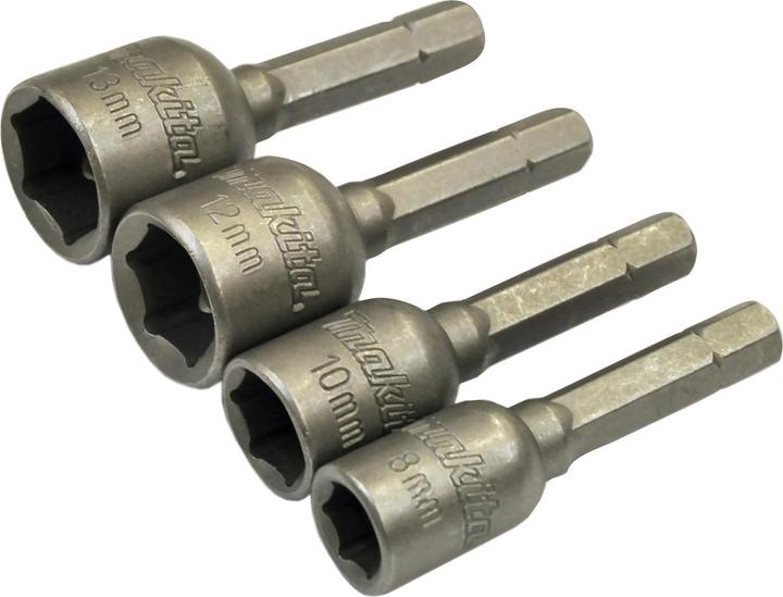 Immagine prodotto Makita Set di chiavi a bussola 4 pezzi (1/4")
