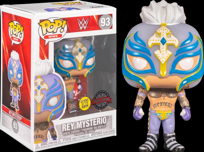 Produktbild Funko Pop! WWE Rey Mysterio GITD Special Edition (93)