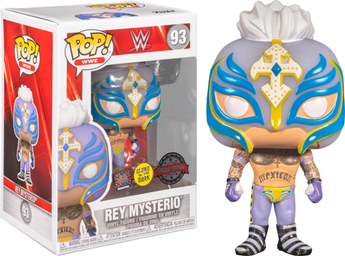 Immagine prodotto Funko Pop! WWE Rey Mysterio GITD Special Edition (93)