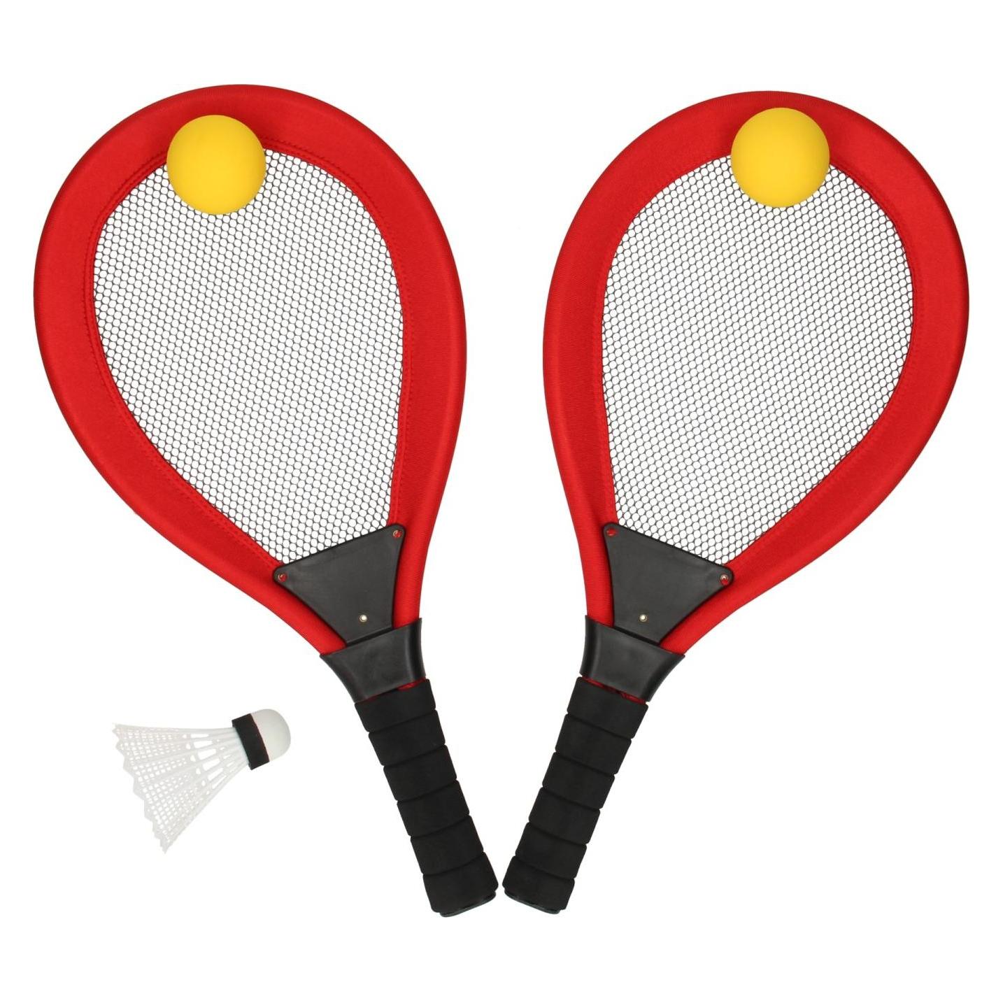 Zachte Tennis- En Badmintonset In Kleur