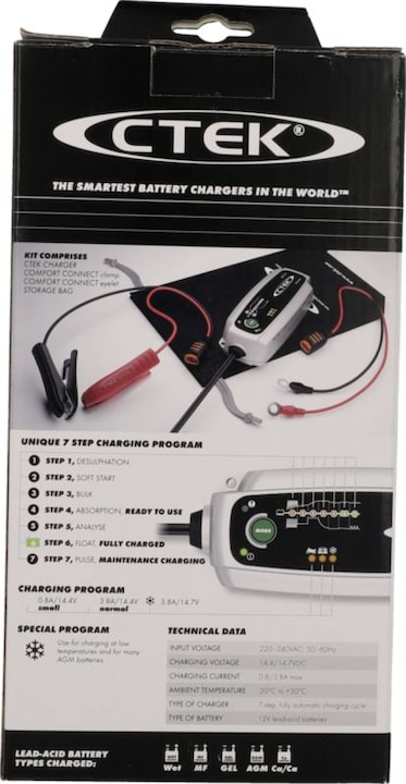 Produktbild Ctek Ladegerät (12V, 3.80 A)