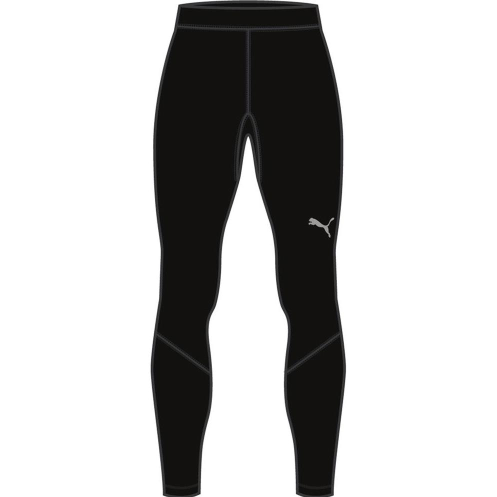 Puma, Unisex, Tights, LIGA Baselayer Long Tight Jr-655945 (116), Schwarz, 116