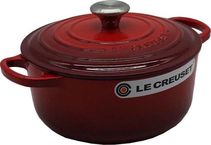 Productafbeelding Le Creuset Signature (Braadpan + kasserol, Gietijzer, 20 x 14.10 cm)