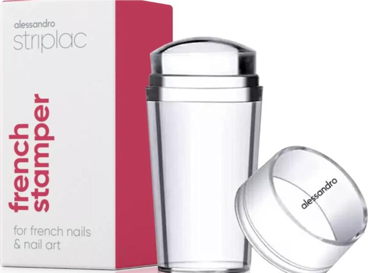 Actual product image Alessandro International Striplac French Stamper (Transparent)