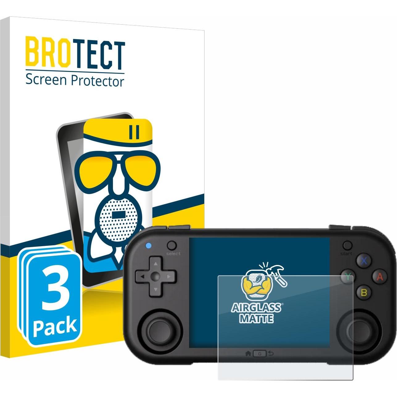 BROTECT Schutzglas Schutzfolie Displayschutz Display Schutz Glas Folie matt, Weiteres Gaming Zubehör, Grau