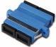 Actual product image Digitus SC / SC Duplex Coupler Color blue Zirconia Ceramic Sleeve Plastic Housing Singlemode incl. Screw... (S/UTP, CAT6, 0.16 m)