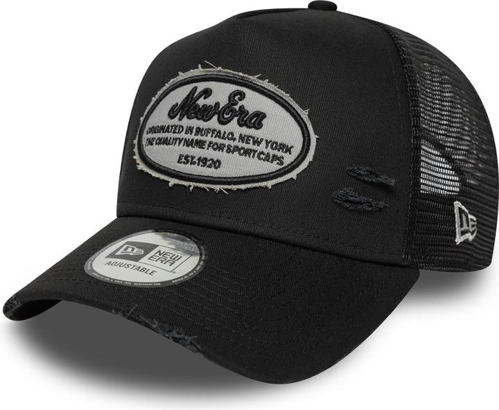 Produktbild New Era A-Frame Trucker Cap - Distressed Patch Vintage (One Size)
