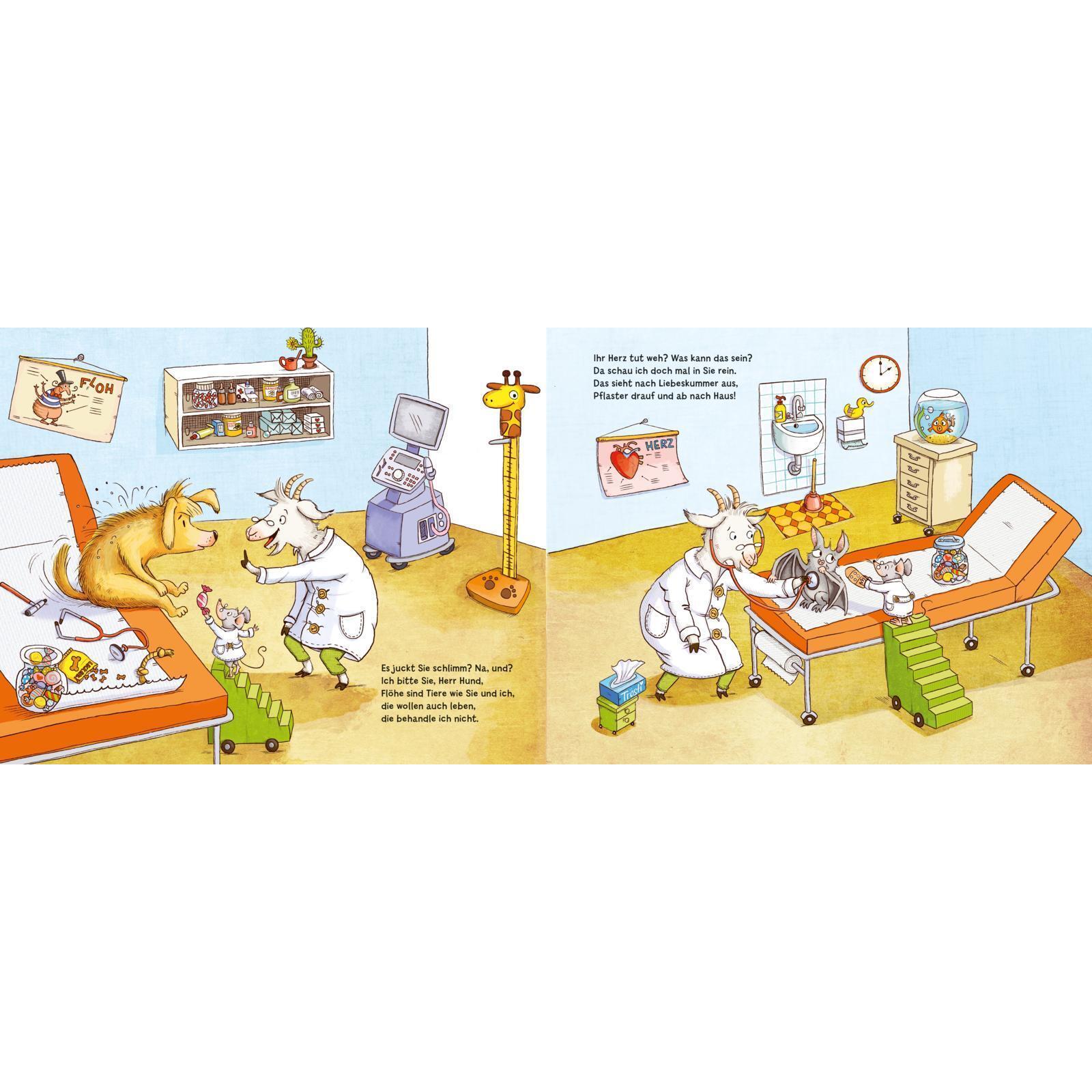 Thumbnail - Bei Wehwehchen aller Art hilft dir Doktor Ziegenbart!, Kinderbücher von Sabine Bohlmann