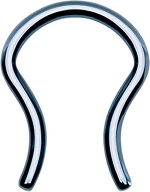 Immagine prodotto Star Piercing Micro Septum Ring azzurro con rivestimento in titanio (senza ottone, Acciaio chirurgico 316L)